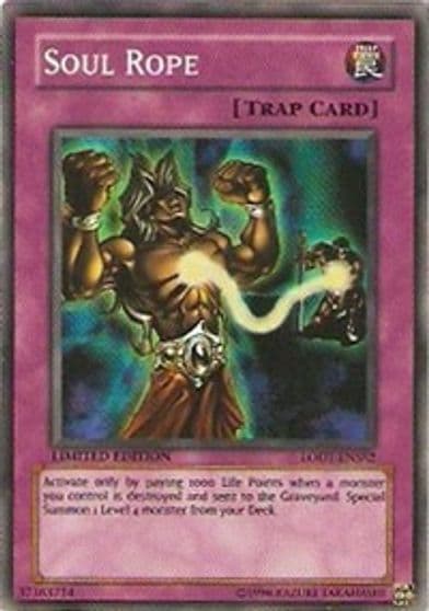 Soul Rope Light of Destruction Yu-Gi-Oh! card