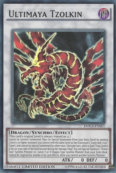 Ultimaya Tzolkin Dimension of Chaos Yu-Gi-Oh! card