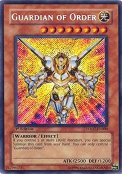 Guardian of Order Light of Destruction Yu-Gi-Oh! card