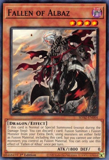 Fallen of Albaz Structure Deck: Albaz Strike Yu-Gi-Oh! card