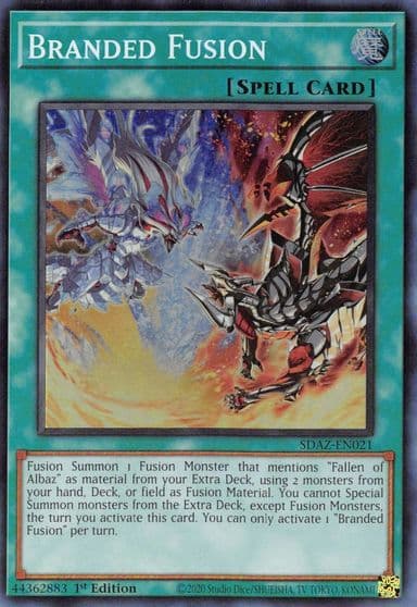 Branded Fusion Structure Deck: Albaz Strike Yu-Gi-Oh! card