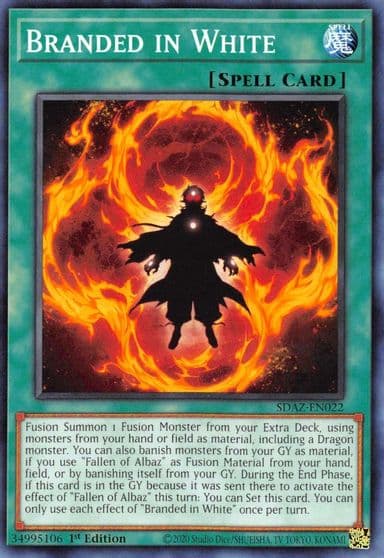 Branded in White Structure Deck: Albaz Strike Yu-Gi-Oh! card