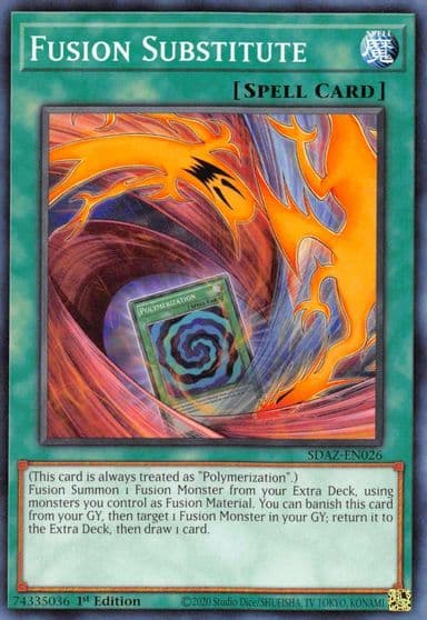 Fusion Substitute Structure Deck: Albaz Strike Yu-Gi-Oh! card