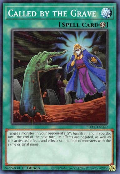 Called by the Grave Structure Deck: Albaz Strike Yu-Gi-Oh! card