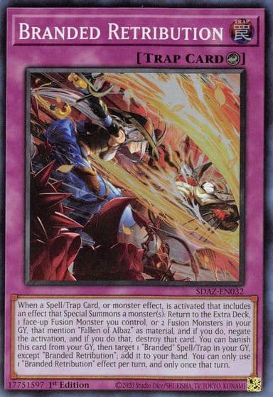 Branded Retribution Structure Deck: Albaz Strike Yu-Gi-Oh! card