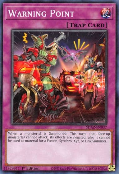 Warning Point Structure Deck: Albaz Strike Yu-Gi-Oh! card