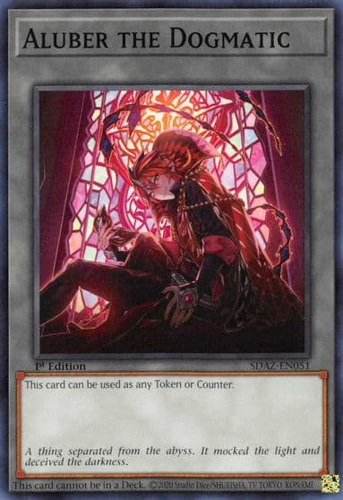 Aluber the Dogmatic Structure Deck: Albaz Strike Yu-Gi-Oh! card