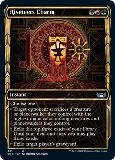 Riveteers Charm Showcase Streets of New Capenna Magic card