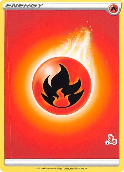 Fire Energy (#3 Cinderace Stamped) Battle Academy 2022 Pokemon card