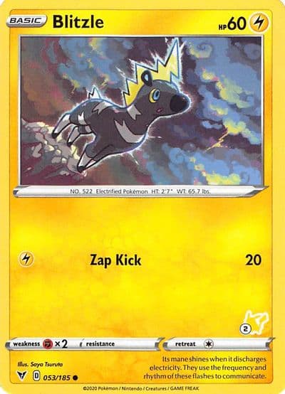 Blitzle (#30 Pikachu Stamped) Battle Academy 2022 Pokemon card