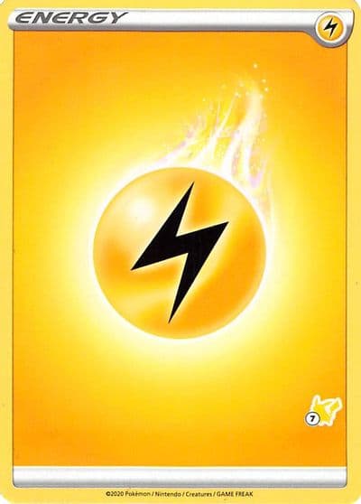 Lightning Energy (#7 Pikachu Stamped) Battle Academy 2022 Pokemon card