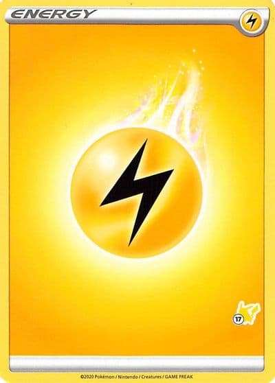 Lightning Energy (#17 Pikachu Stamped) Battle Academy 2022 Pokemon card