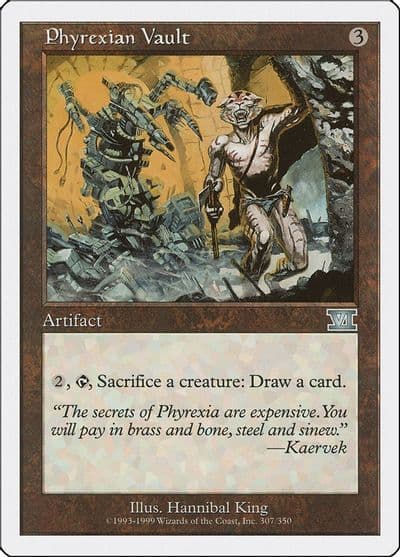 Phyrexian Vault Classic Sixth Edition Magic card