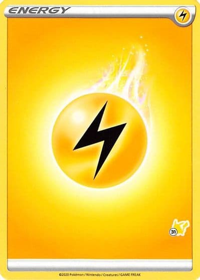 Lightning Energy (#31 Pikachu Stamped) Battle Academy 2022 Pokemon card