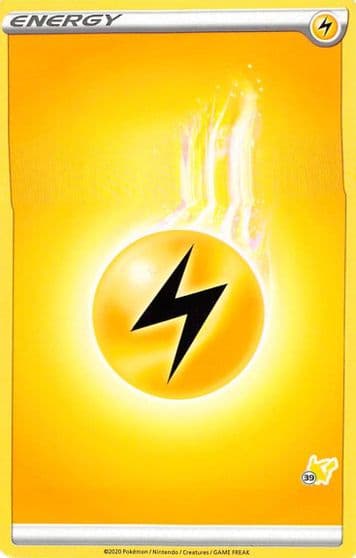 Lightning Energy (#39 Pikachu Stamped) Battle Academy 2022 Pokemon card