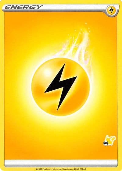 Lightning Energy (#48 Pikachu Stamped) Battle Academy 2022 Pokemon card