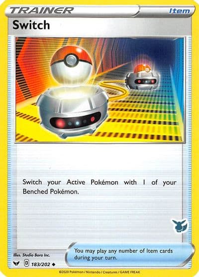Switch (Eevee Stamped) Battle Academy 2022 Pokemon card