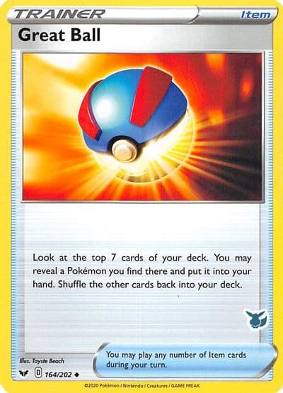 Great Ball (Eevee Stamped) Battle Academy 2022 Pokemon card