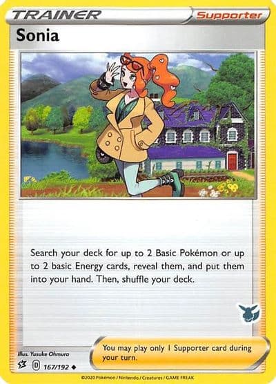 Sonia (Eevee Stamped) Battle Academy 2022 Pokemon card