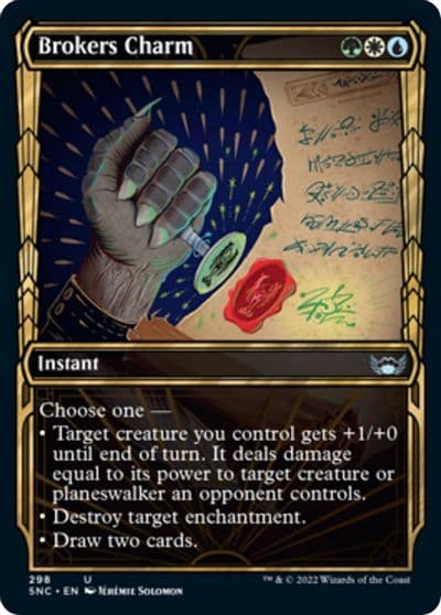 Brokers Charm Showcase Streets of New Capenna Magic card
