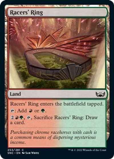 Racers Ring Streets of New Capenna Magic card