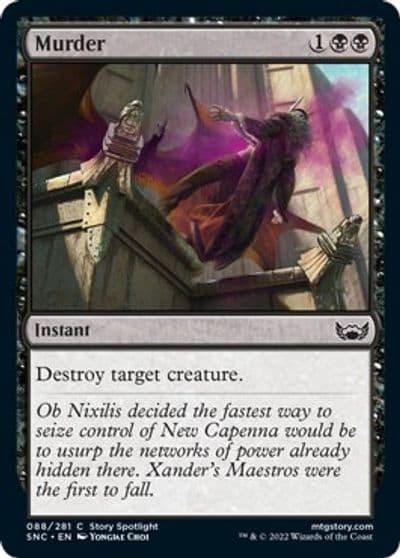 Murder Streets of New Capenna Magic card