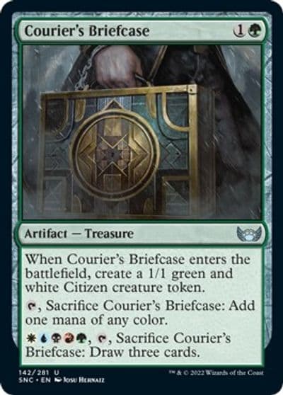 Couriers Briefcase Streets of New Capenna Magic card