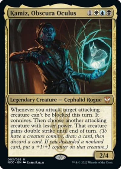 Kamiz Obscura Oculus Commander: Streets of New Capenna Magic card