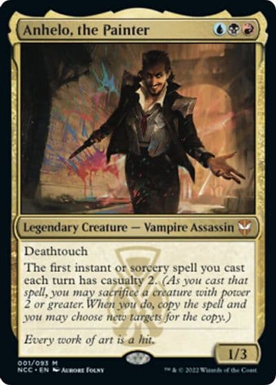 Anhelo the Painter Commander: Streets of New Capenna Magic card