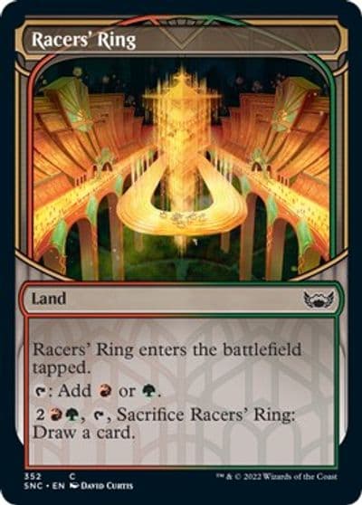 Racers Ring Showcase Streets of New Capenna Magic card