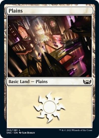 Plains 262 Streets of New Capenna Magic card