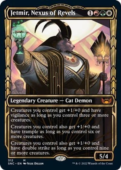 Jetmir Nexus of Revels Showcase Streets of New Capenna Magic card