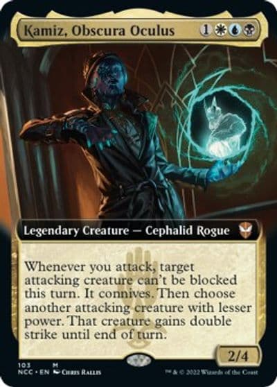 Kamiz Obscura Oculus Extended Art Commander: Streets of New Capenna Magic card