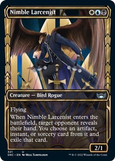 Nimble Larcenist Showcase Streets of New Capenna Magic card