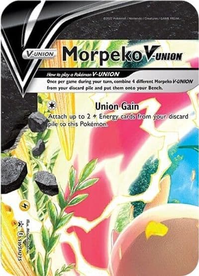 Morpeko V-Union - SWSH215 SWSH: Sword & Shield Promo Cards Pokemon card