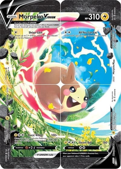 Morpeko V-Union [Set of 4] SWSH: Sword & Shield Promo Cards Pokemon card