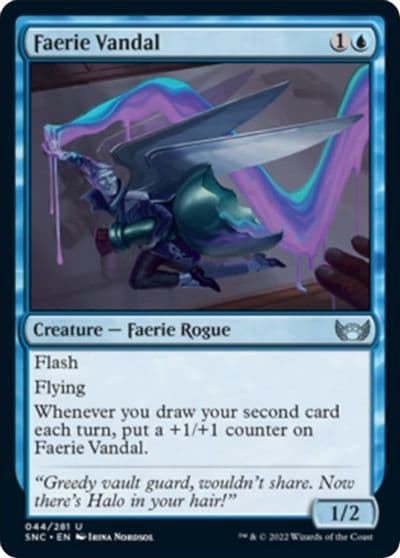 Faerie Vandal Streets of New Capenna Magic card