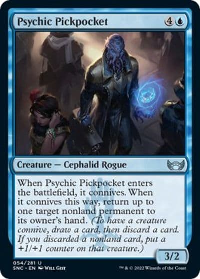 Psychic Pickpocket Streets of New Capenna Magic card