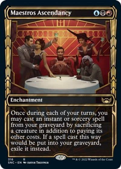 Maestros Ascendancy Showcase Streets of New Capenna Magic card