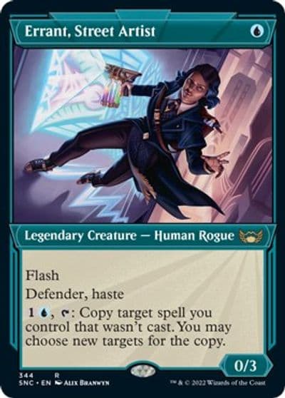Errant Street Artist Showcase Streets of New Capenna Magic card