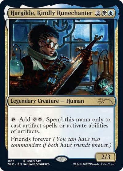 Hargilde Kindly Runechanter SLX Cards Magic card
