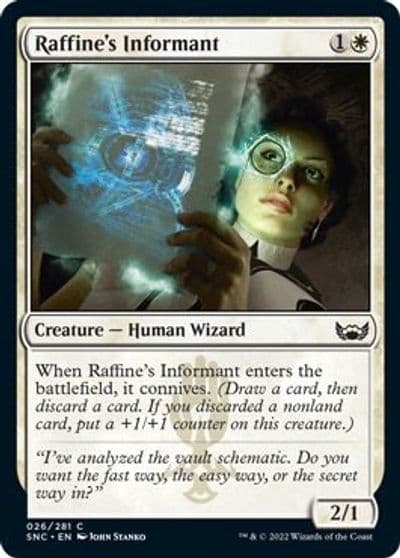 Raffines Informant Streets of New Capenna Magic card