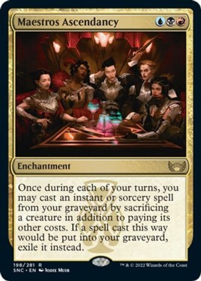 Maestros Ascendancy Streets of New Capenna Magic card