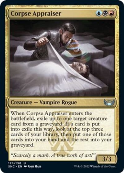 Corpse Appraiser Streets of New Capenna Magic card