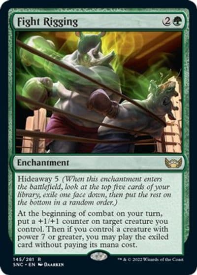 Fight Rigging Streets of New Capenna Magic card