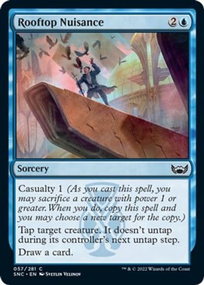 Rooftop Nuisance Streets of New Capenna Magic card