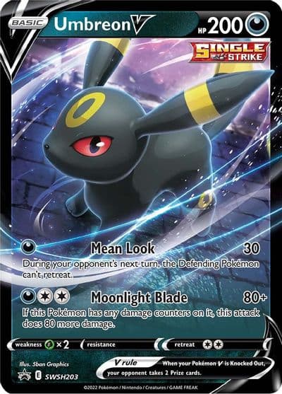 Umbreon V - SWSH203 SWSH: Sword & Shield Promo Cards Pokemon card