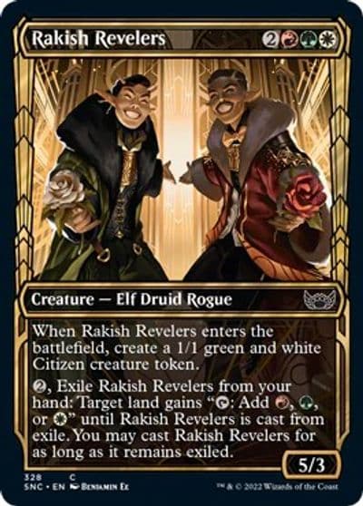 Rakish Revelers Showcase Streets of New Capenna Magic card