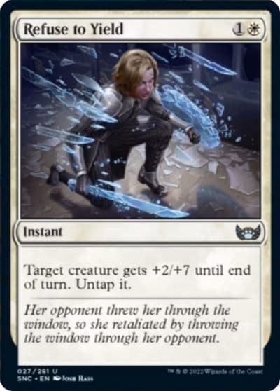 Refuse to Yield Streets of New Capenna Magic card