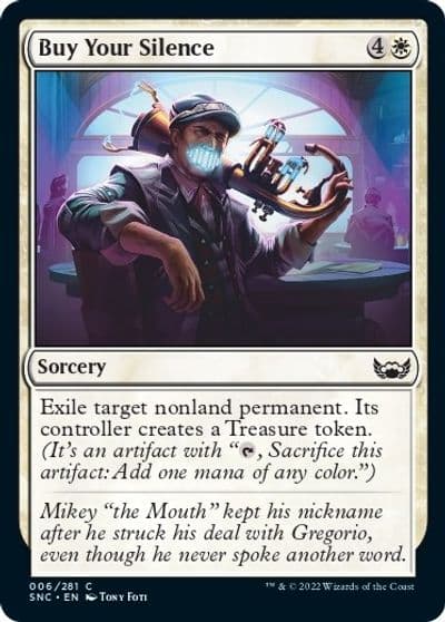 Buy Your Silence Streets of New Capenna Magic card